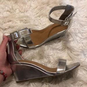 Silver wedges
